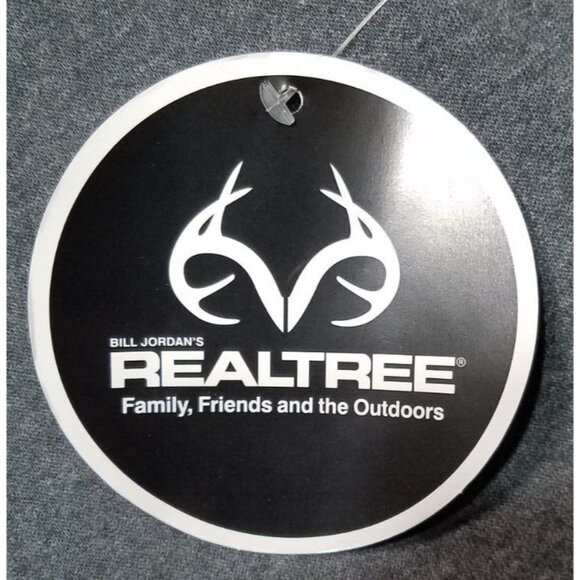 Realtree Long Sleeve Gray Deer Antlers Floral Graphic Hoodie Women's Size Large - Picture 7 of 15